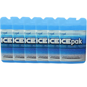 Cryopak - Lot de 6 IcePak Réutilisables, Non-Toxique, Bleu - Simple Boutique