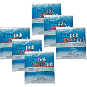 Cryopak - Lot de 6 IcePak/HotPak, Usage Chaud ou Froid, Non Toxique, Sans BPA - Simple Boutique