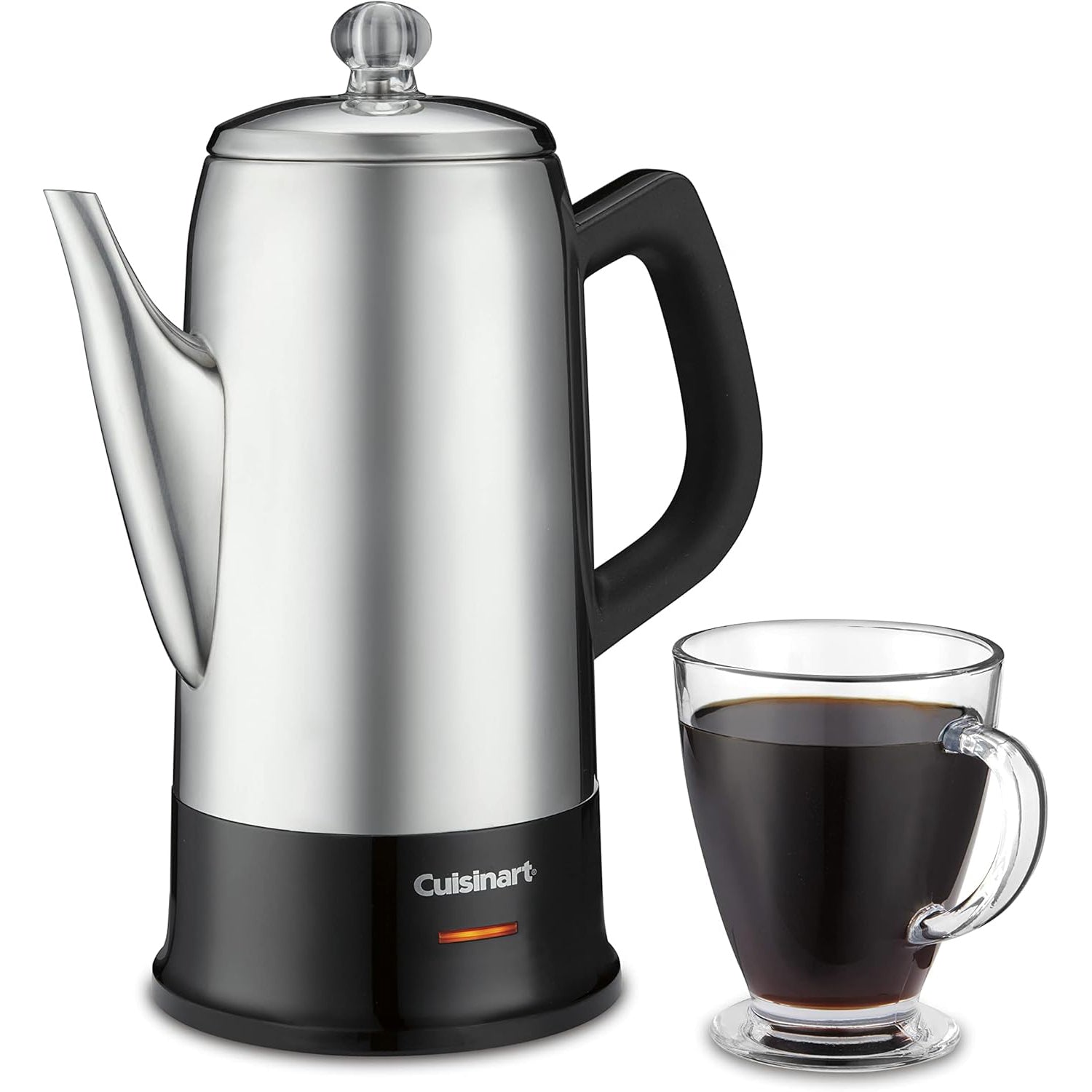Cuisinart - Percolateur Électrique, Capacité de 12 Tasses, Acier Inoxydable - Simple Boutique