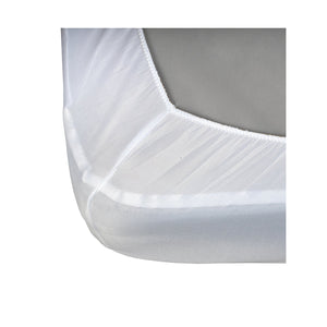 DB Chez Vous - Protège Matelas Confort, Imperméable et Hypoallergénique, Grandeur Bassinette, Blanc - Simple Boutique