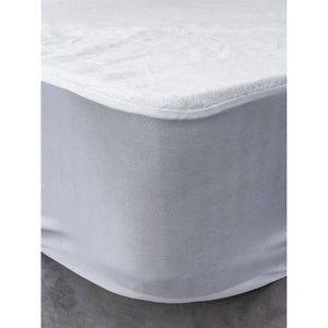 DB Chez Vous - Protège Matelas Confort, Imperméable et Hypoallergénique, Grandeur Bassinette, Blanc - Simple Boutique