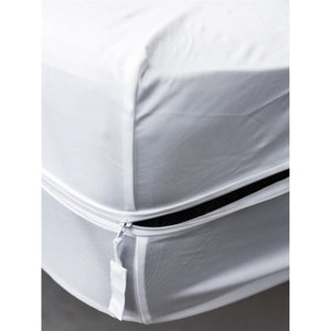 DB Chez Vous - Protège Matelas Encasement, Imperméable et Anti-Punaise, Grandeur Twin, Blanc - Simple Boutique
