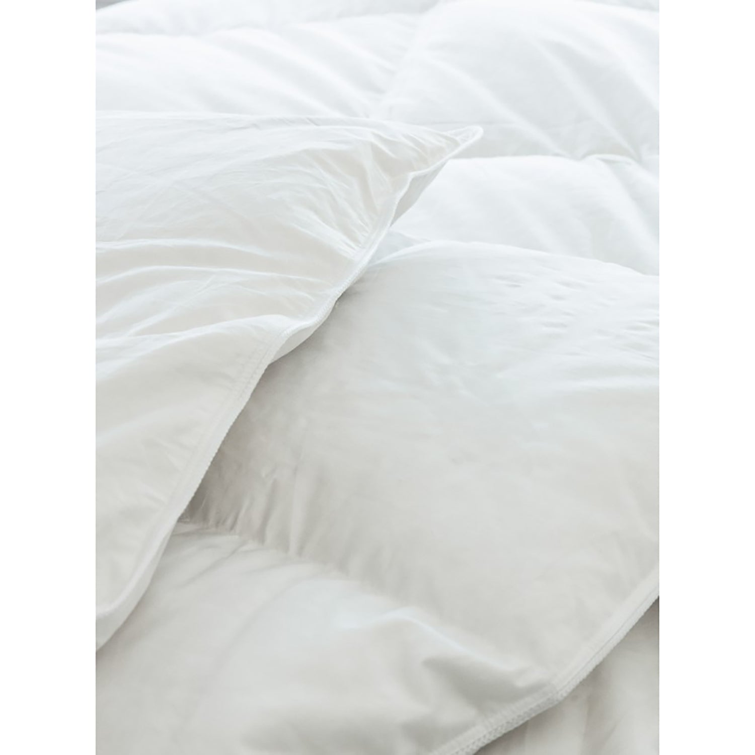 Dolce - Duvet Monte Bianco en Duvet d'oie Blanche Européen, Gonflement 850+, Coton 400 Fils Satiné, Fait à Montréal (6 Grandeurs Disponibles) - Simple Boutique