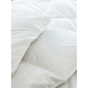 Dolce - Duvet Monte Bianco en Duvet d'oie Blanche Européen, Gonflement 850+, Coton 400 Fils Satiné, Fait à Montréal (6 Grandeurs Disponibles) - Simple Boutique