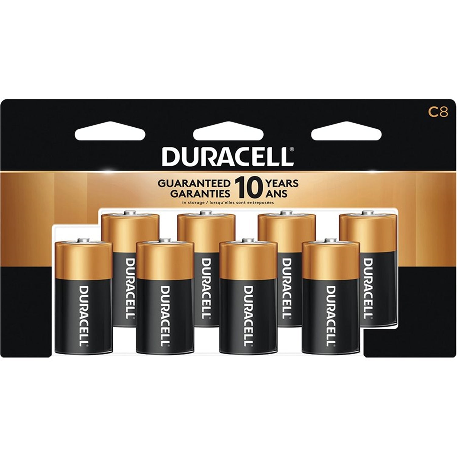 Duracell CopperTop - Lot de 8 Piles Alcalines C, Puissance Longue Durée - Simple Boutique