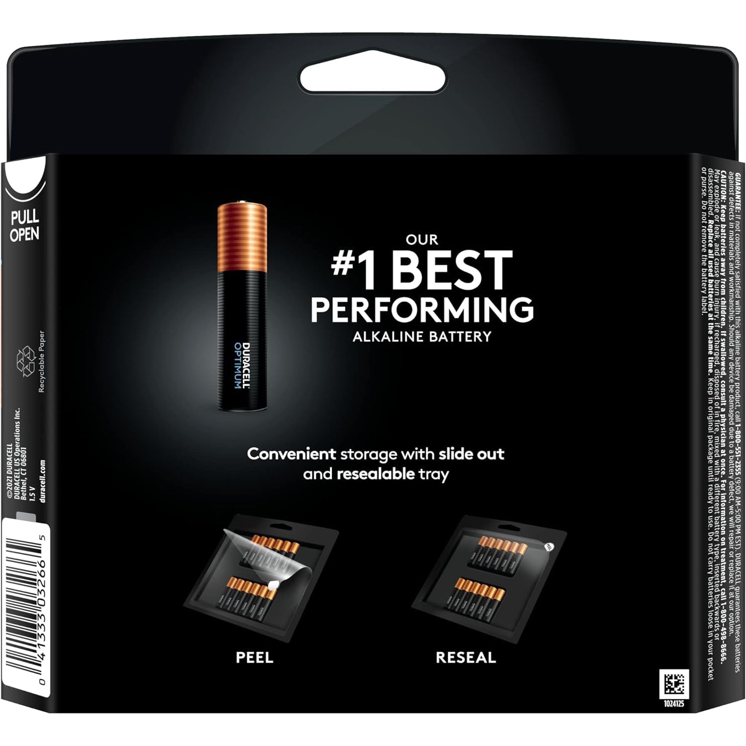 Duracell Optimum - Lot de 12 Piles AAA Longue Durée, Emballage Refermable - Simple Boutique