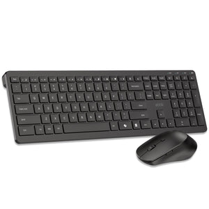 Elink - Ensemble Clavier Anglais et Souris Sans-Fil, Touche pour Copilot, Noir - Simple Boutique