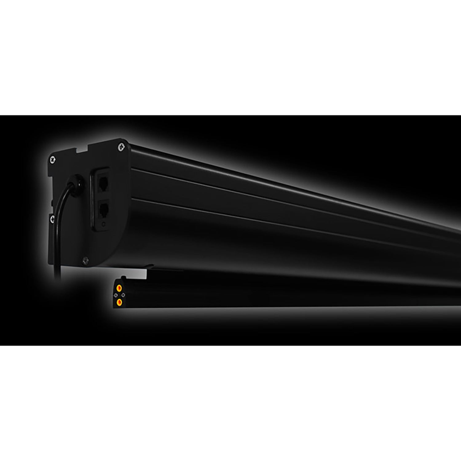 EluneVision - Écran de Projection ALR Motorisé, Rejet de Lumière Ambiante "Tab-Tension", Aurora 4K, 16:9 - Simple Boutique