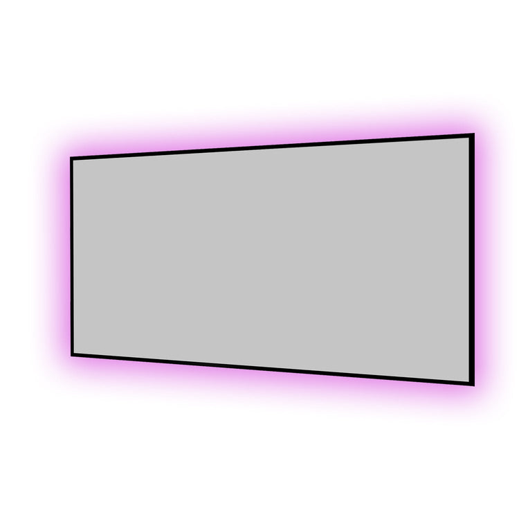 EluneVision - Écran de Projection ALR NanoEdge à Focal Ultra Courte, Aurora 8K, 16:9, Rejet de la Lumière Ambiante - Simple Boutique