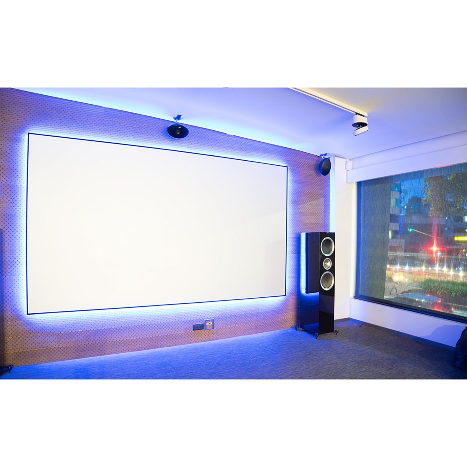 EluneVision - Écran de Projection NanoEdge, Reference Studio 4K, 2.35:1 - Simple Boutique