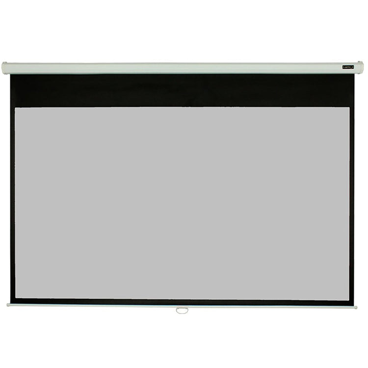 EluneVision - Toile de Projection Grise Manuelle, Triton, Format Haute Définition 16:9 - Simple Boutique