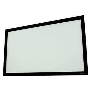 EluneVision - Toile de Projection Grise à Cadre Fixe, Elara, Format Haute Défénition 16:9 - Simple Boutique