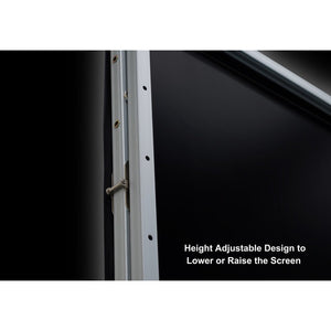 EluneVision - Toile de Projection Portable, Pliage Rapide, Projection Arrière, Format Haute Définition 16:9 - Simple Boutique