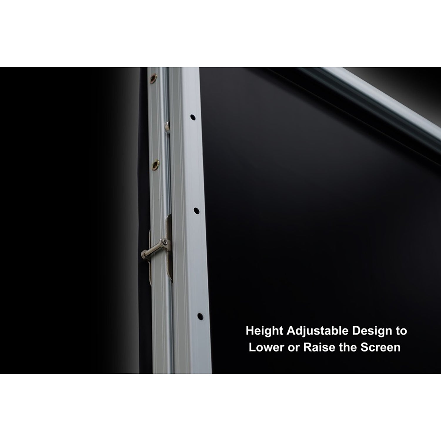 EluneVision - Toile de Projection Portable, Pliage Rapide, Projection Avant, Format Haute Définition 16:9 - Simple Boutique