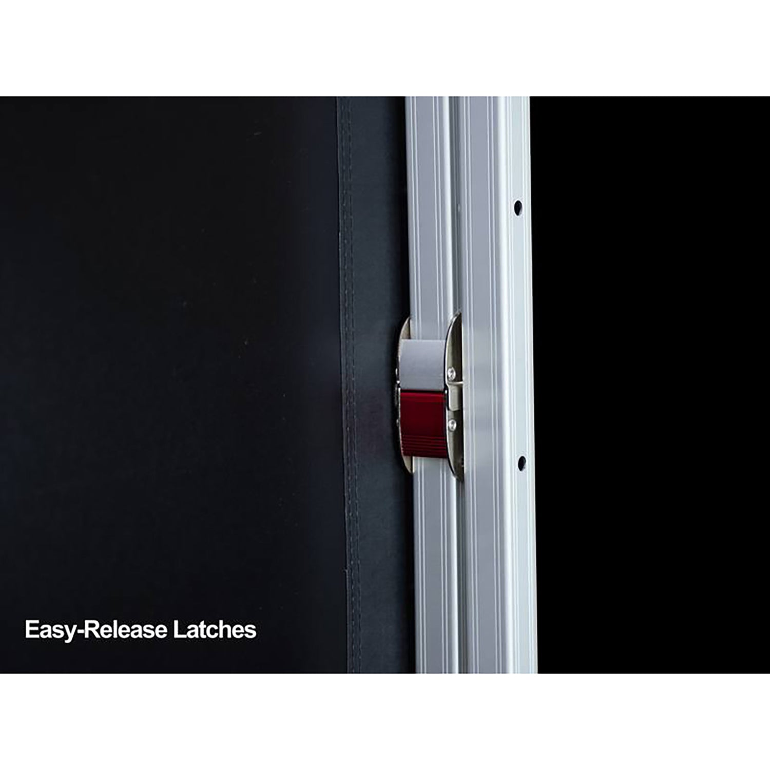 EluneVision - Toile de Projection Portable, Pliage Rapide, Projection Avant et Arrière, Format Haute Définition 16:9 - Simple Boutique