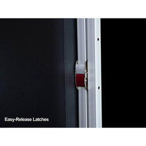 EluneVision - Toile de Projection Portable, Pliage Rapide, Projection Avant et Arrière, Format Haute Définition 16:9 - Simple Boutique