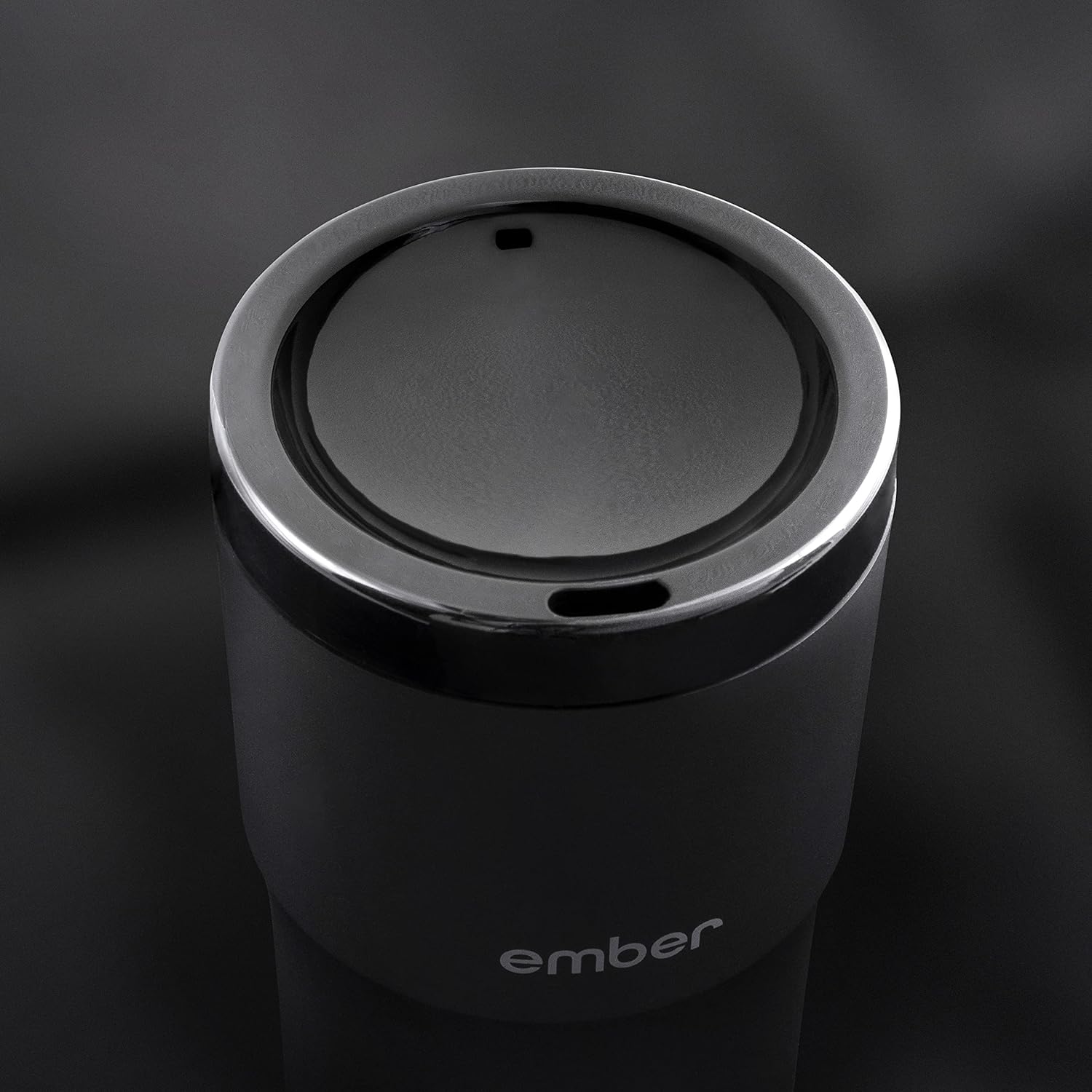Ember - Couvercle à Bec pour Tasse de Voyage Ember 1 et 2, Noir - Simple Boutique