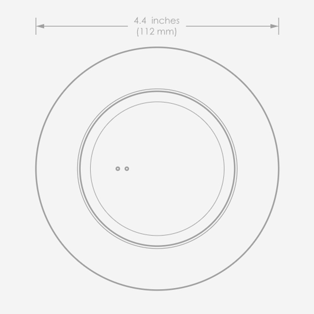 Ember - Dessous de Verre Avec Chargeur Intégré pour Tasse Ember, Blanc - Simple Boutique