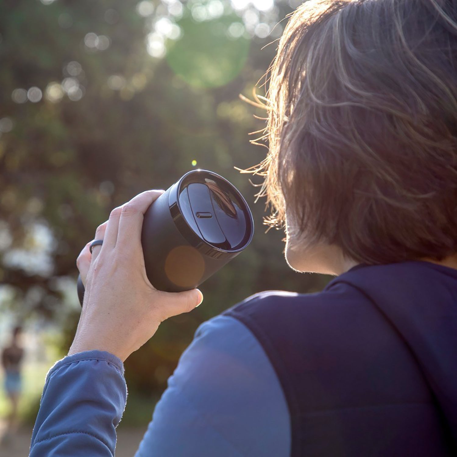 Ember - Tasse de Voyage Intelligente, Température Réglable, Capacité de 473ml, Noir - Simple Boutique
