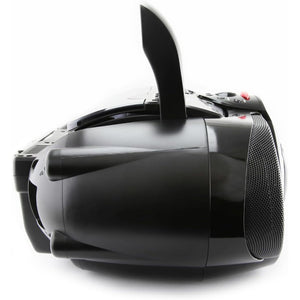 Emerson - BoomBox Portable avec Lecteur CD et Casette, Bluetooth, Radio AM/FM, Entrée USB, Rouge - Simple Boutique