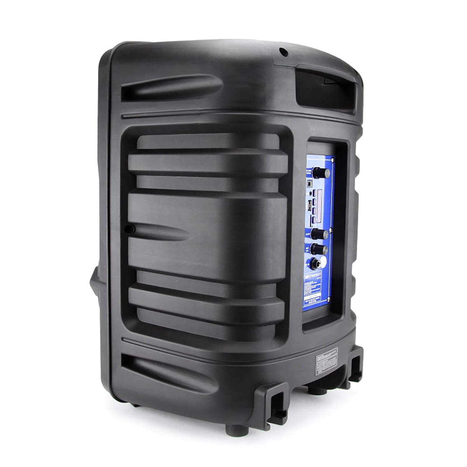 Emerson - Haut-Parleur de Fête Bluetooth Portable avec Lumières Disco, Noir - Simple Boutique