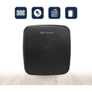 Emerson - Mini Réfrigérateur Portable Cooler XL, Capacité de 9 Litres ou 12 Canettes, Noir - Simple Boutique