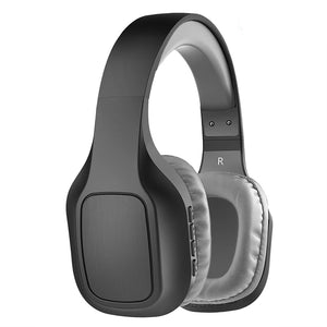 Escape - Casque d'écoute Sans-Fil Stéréo, Microphone Intégré, Gris et Noir - Simple Boutique