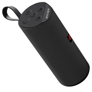 Escape - Haut-Parleur Sans-Fil Portable avec Radio FM et Microphone, Noir - Simple Boutique