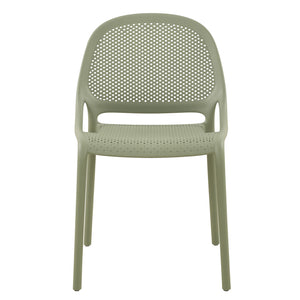 F. Corriveau International - Ensemble de 4 Chaises à Dîner Summer, Intérieur/Extérieur, Vert - Simple Boutique