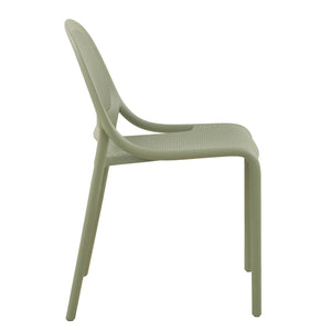 F. Corriveau International - Ensemble de 4 Chaises à Dîner Summer, Intérieur/Extérieur, Vert - Simple Boutique