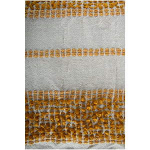F. Corriveau International - Jetée à Rayure Mineral, Intérieur/Extérieur, 50" x 60" - Simple Boutique