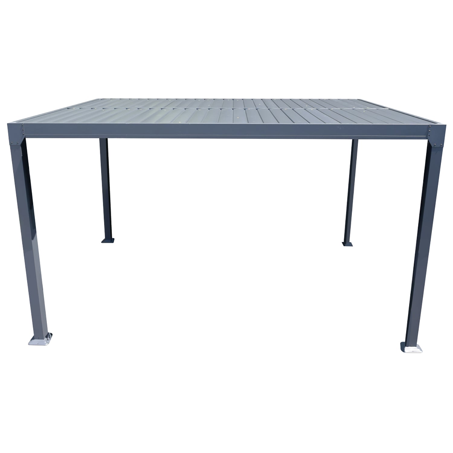 F. Corriveau International - Pergola 10' x 10' Louvre Casidila, Cadre en Aluminium Résistant à la Rouille - Simple Boutique