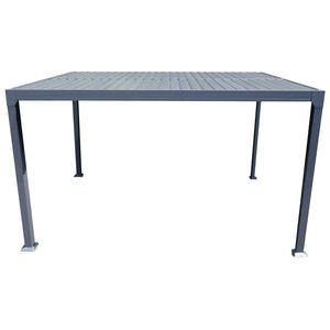 F. Corriveau International - Pergola 10' x 10' Louvre Casidila, Cadre en Aluminium Résistant à la Rouille - Simple Boutique