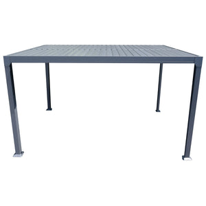 F. Corriveau International - Pergola 10' x 13' Louvre Casidila, Cadre en Aluminium Résistant à la Rouille - Simple Boutique