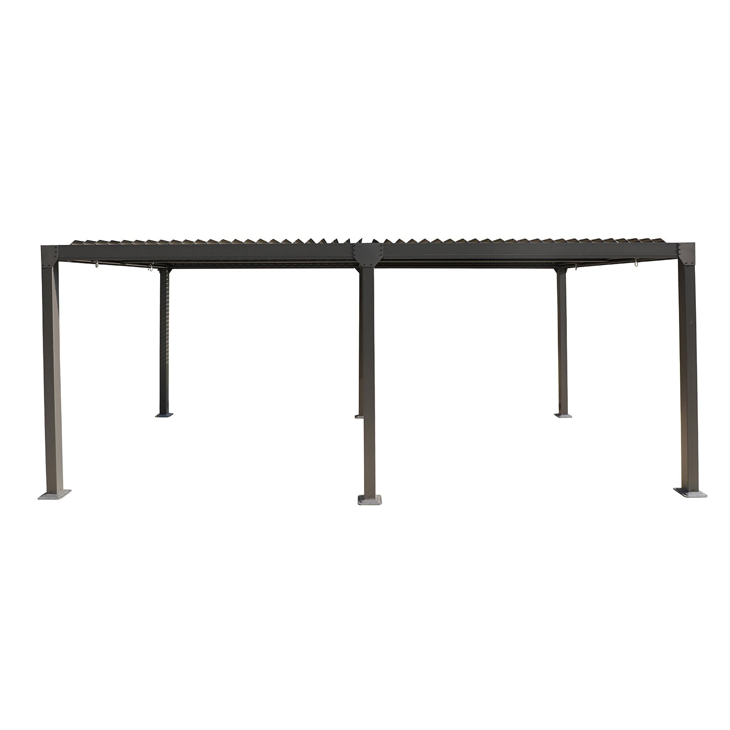 F. Corriveau International - Pergola 10' x 20' Louvre Casidila, Rust-Resistant Aluminum Frame - Simple Boutique