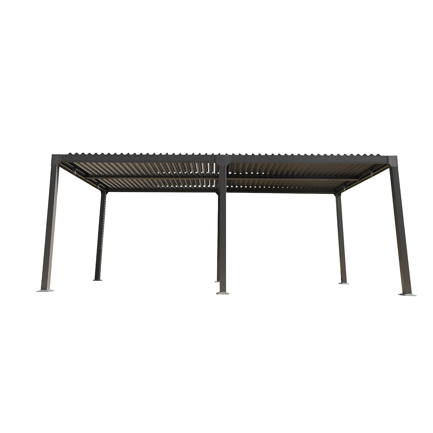 F. Corriveau International - Pergola 10' x 20' Louvre Casidila, Rust-Resistant Aluminum Frame - Simple Boutique