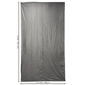 F. Corriveau International - Toile pour Pergola 10' x 10' Thaïlande, 204"x114", Tissu en Polyester, Gris (Toile Seulement) - Simple Boutique
