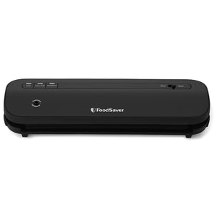 FoodSaver - Machine à Emballer Sous-Vide Compact, Comprend 1 Rouleau et 4 Sacs Prédécoupés, Noir - Simple Boutique