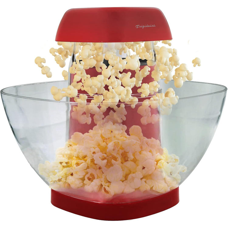 Frigidaire - Machine à Pop-Corn à Air Chaud Rétro, Capacité de 1 Tasse, Rouge - Simple Boutique