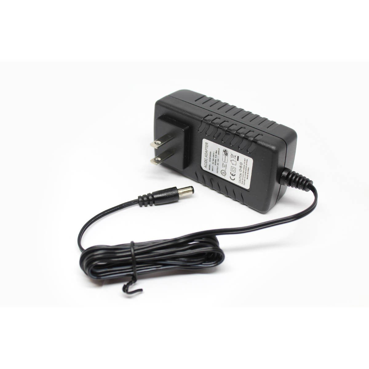 GlobalTone Adaptateur de courrant AC/DC 12v - 2A intérieur 2.1x5.5mm - Simple Boutique