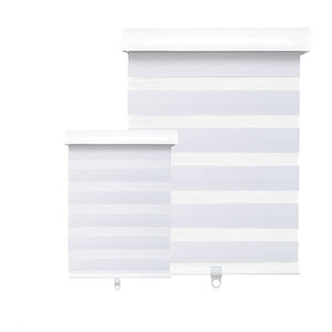 Hauz 2284WHTCD - Store de Fenêtre à Toile Alternée 22'' X 84'', Sans Cordon, Blanc - Simple Boutique