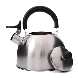 Hauz - Bouilloire Sifflante pour Cuisinière, Capacité de 2 Litres, Fabriqué en Acier Inoxydable - Simple Boutique