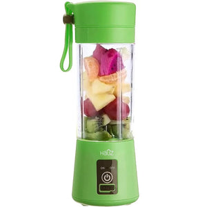 Hauz - Mélangeur Personnel Portable, Capacité de 380 mL, Reachargeable par USB, Vert - Simple Boutique