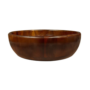 JS Gourmet - Bol à Salade en Bois d'acacia, 20cm x 20cm - Simple Boutique