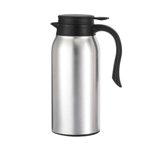 JS Gourmet - Carafe Isolée à Double Paroi, Capacité de 1200ml, Acier Inoxydable - Simple Boutique
