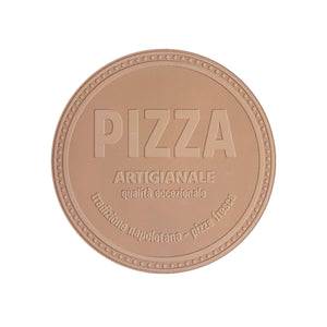 JS Gourmet - Ensemble de Pierre à Pizza avec Roulette et Support, Diamètre de 15" - Simple Boutique