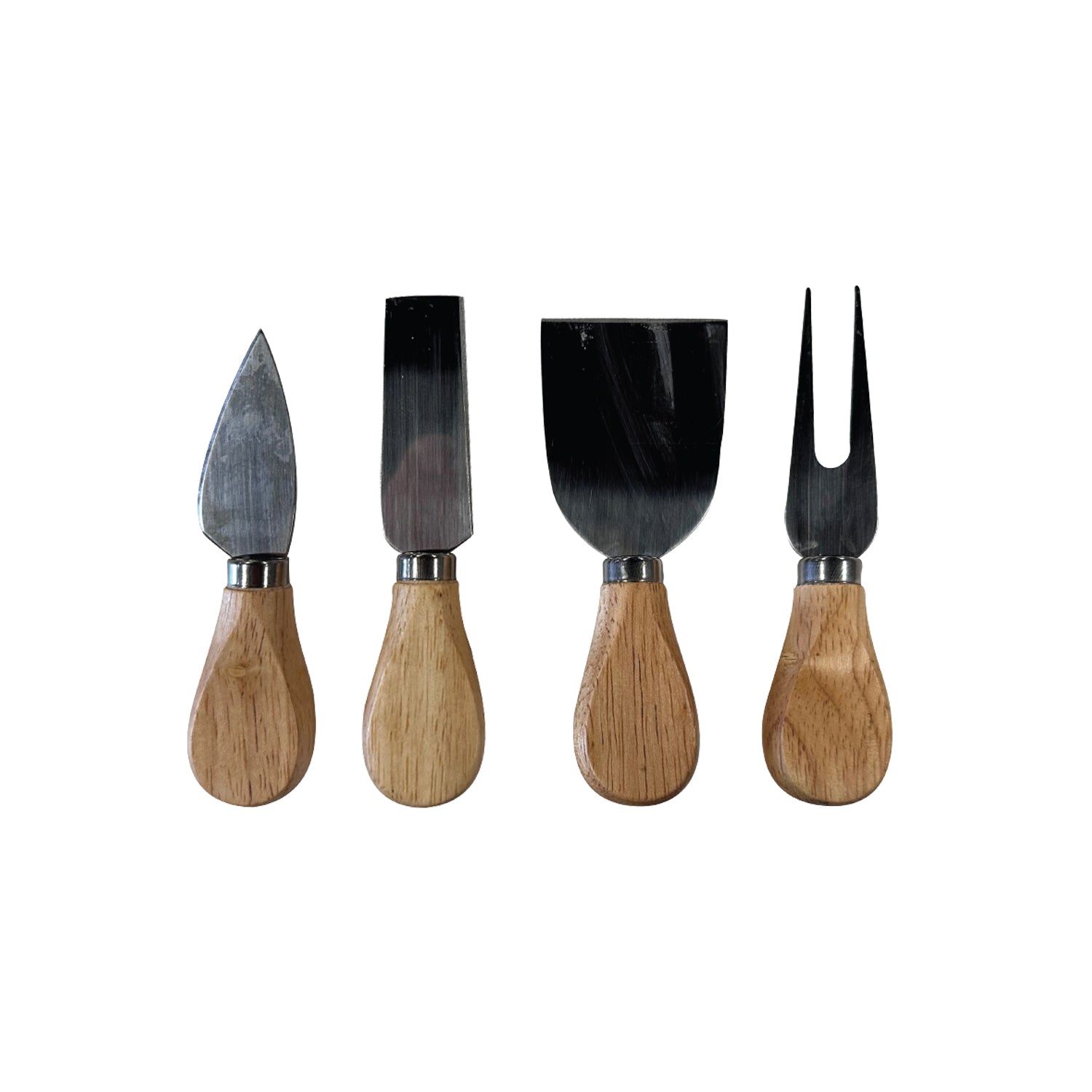 JS Gourmet - Grande Planche à Fromage en Bambou avec Tiroir Coulissant et 4 Couteaux - Simple Boutique