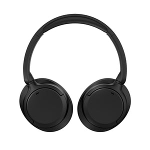 JVC - Casque d'écoute Sans-Fil à Suppression Active du Bruit, Microphone et Télécommande Intégrés, Noir - Simple Boutique