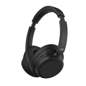 JVC - Casque d'écoute Sans-Fil à Suppression de Bruit Hybride, Microphone et Télécommande Intégrés, Noir - Simple Boutique
