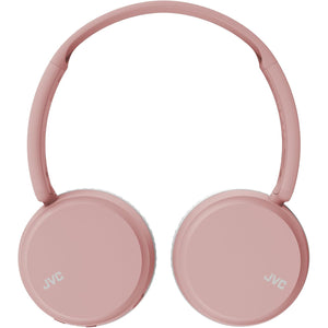 JVC - Casque d'écoute Supra-Auriculaire Sans-Fil, Microphone et Télécommande Intégrés, Rose - Simple Boutique